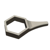 Llave Hexagonal 80 mm para Tapas Centrales BBS RS & Rotiform